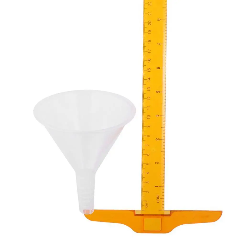 1/3Pcs Practical Clear Plastic Funnel Set Lab PP Funnels Filling Tool Filling Small Bottles