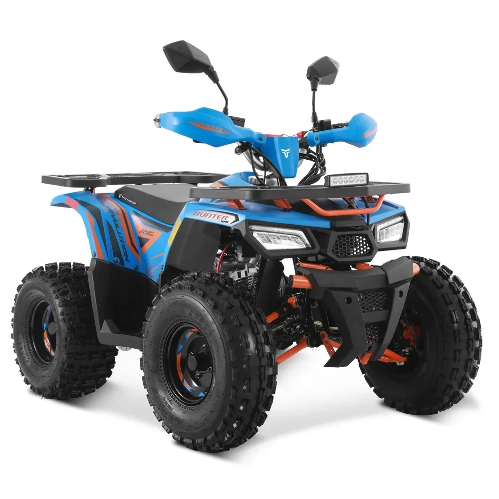 2024 สตาร์ทไฟฟ้าฟาร์มราคาถูก Quad Bike เครื่องยนต์ 4 จังหวะอัตโนมัติ 125cc ATV สําหรับเด็ก