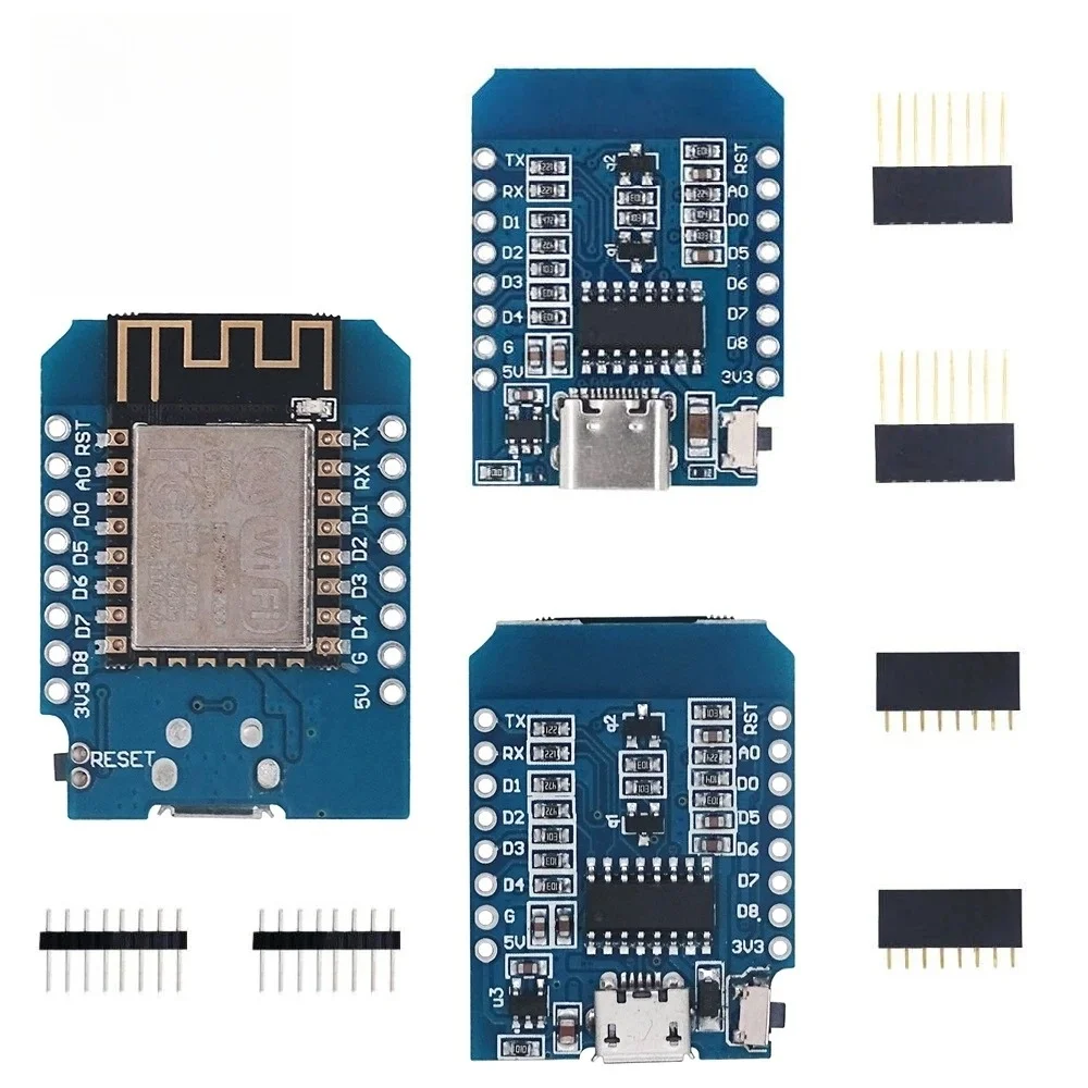 tipo-c-micro-usb-d1-mini-nodemcu-esp8266-esp-12f-mini-nodemcu-lua-4m-bytes-modulo-wifi-modulo-wi-fi-sem-fio-para-arduino