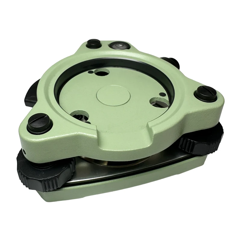 Three-Jaw Green Tribrach Adapter With Optical Plummet For Top-con Total Station Surveying Instruments GPS