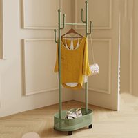 Clothing Storage Coat Rack Luxury Garment Hallway Shoes Coat Rack Hangers Clothes Standing Drying Kledingrek Room Furniture