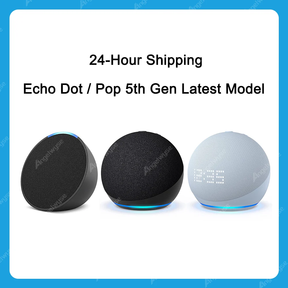 Hot Selling Original Alexa Echo Dot Pop 5th Generations Max Version Cheap Smart Sound Horn Speaker Available with Alexa