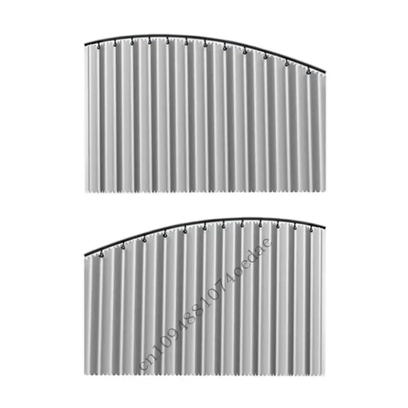 Picture 3: Universal Car Side Window Sunshade Slide Design Curtain Blocks Sunlight