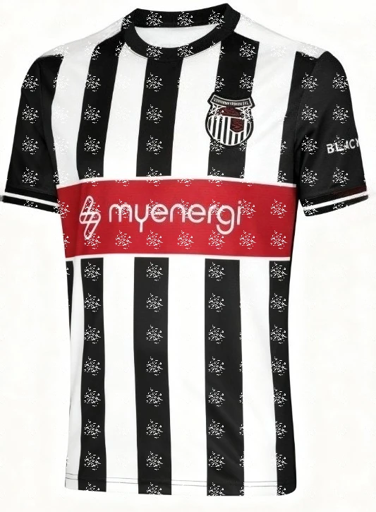 Grimsby Town 25-26 Home Jersey، ملابس رياضية، تي شيرت، ملابس صيفية كاجوال بأكمام قصيرة مطبوعة ثلاثية الأبعاد للرجال والنساء
