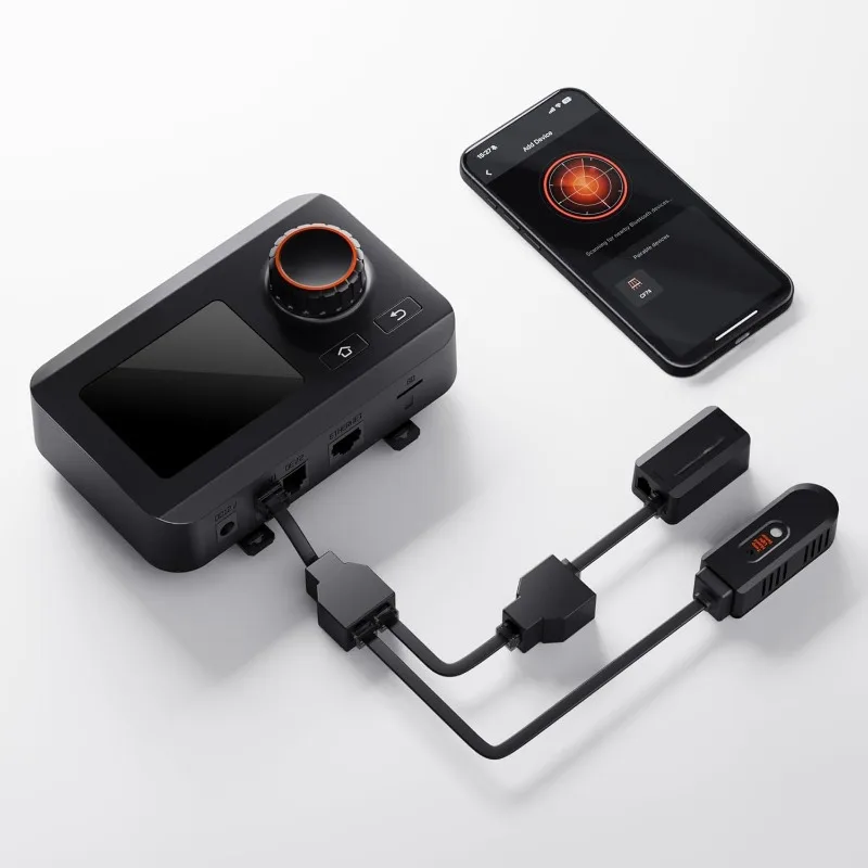 GGS Controller Kits, Smart Environmental Controller, Temp Humid Light Sensor and Adapter, Ideal for Indoor Grow Cy