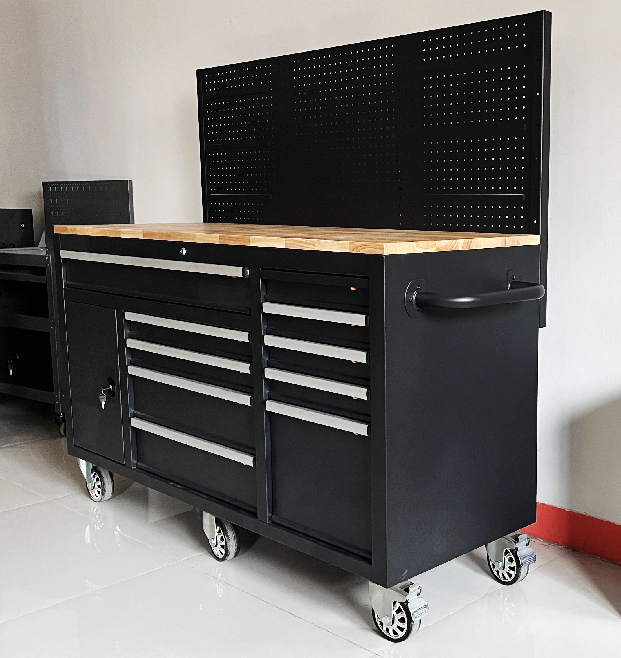공구 캐비닛 이동식 캐비닛 보관함 공구함 차고 작업장 - Workshop Tools Cabinet 리뷰 및 가격