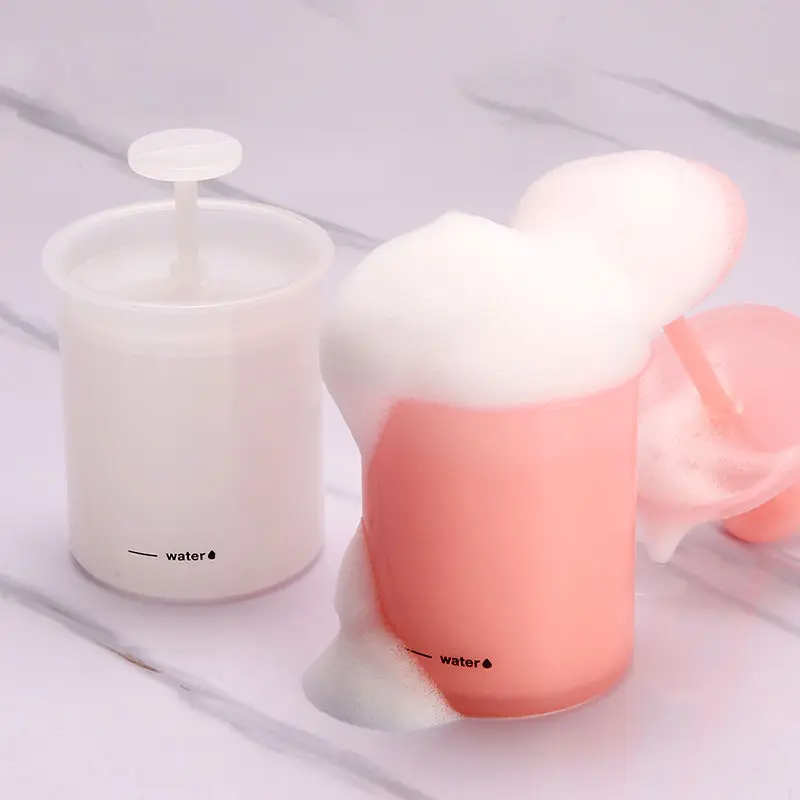 Foaming Clean Tools Reusable  Foam Maker Cup Bubble Foamer Maker Bath Shampoo Cleanser Foam Maker Device Face Cleaning Tools