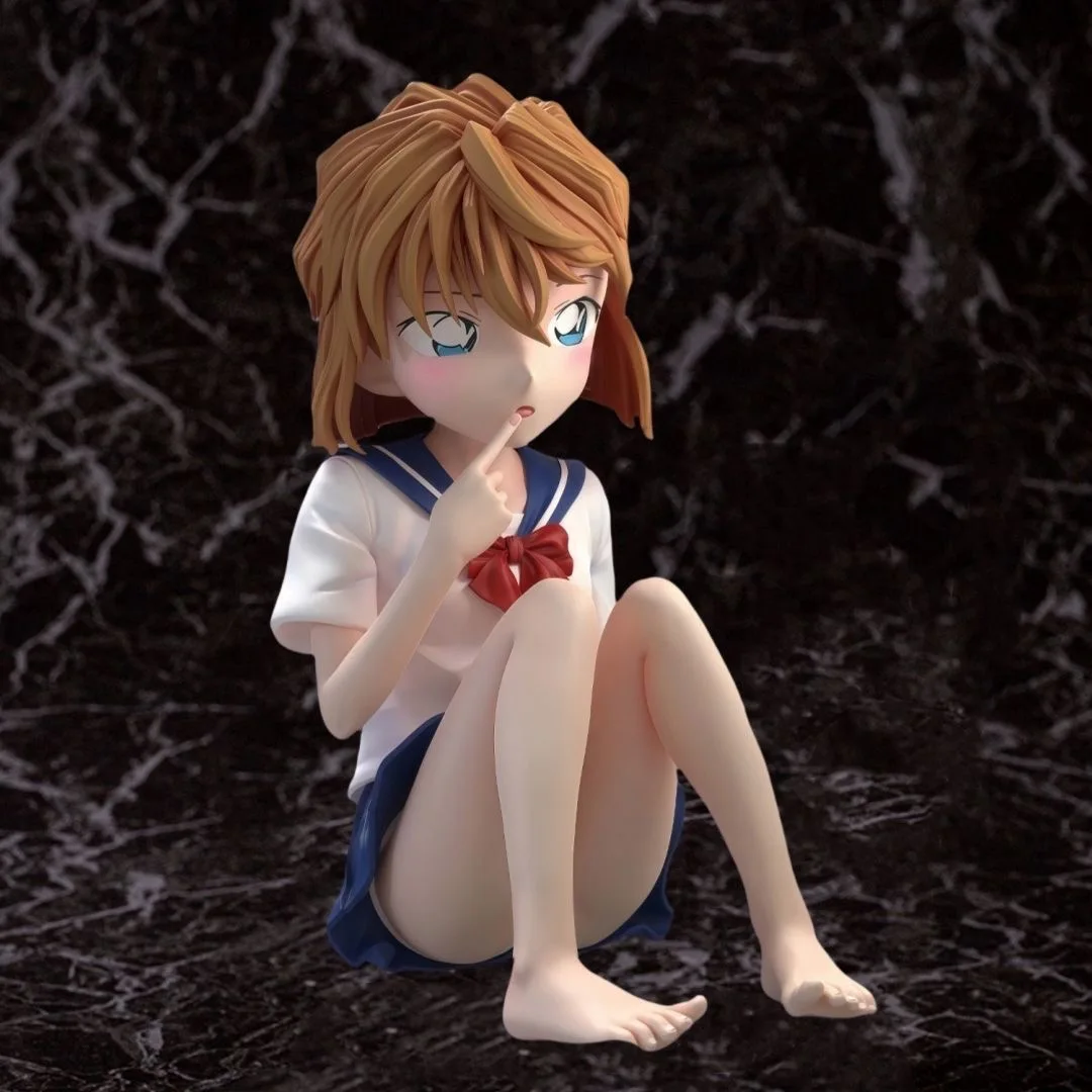Figuras de Anime de Alta Calidad, Detective Conan, Haibara Ai, Anita Hailey, Modelo Sexy, 10 cm