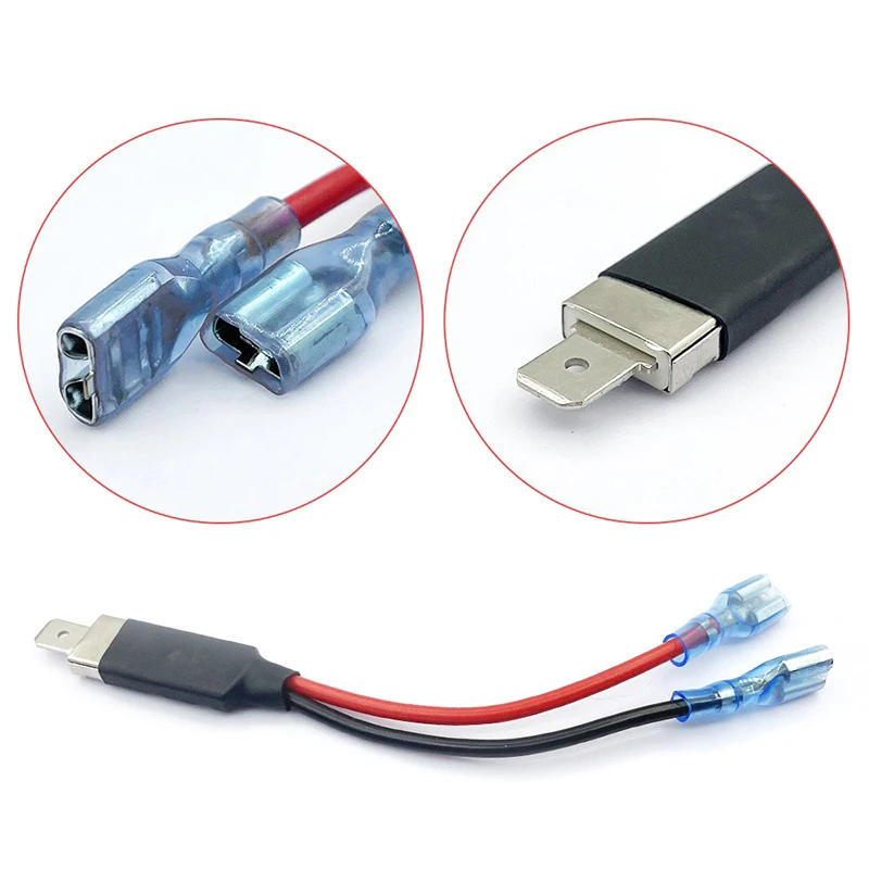 H1 LED Single Conversion Converter Wiring Connector Cable Holder Adapter For LED Headlight Bulbs Car Accessories