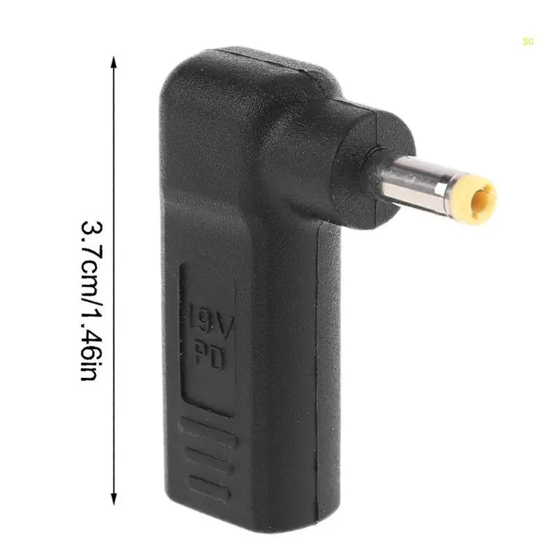 แบบพกพาประเภท C หญิง DC4.0x1.7 มม.ปลั๊กชาร์จสำหรับ Dropshipping