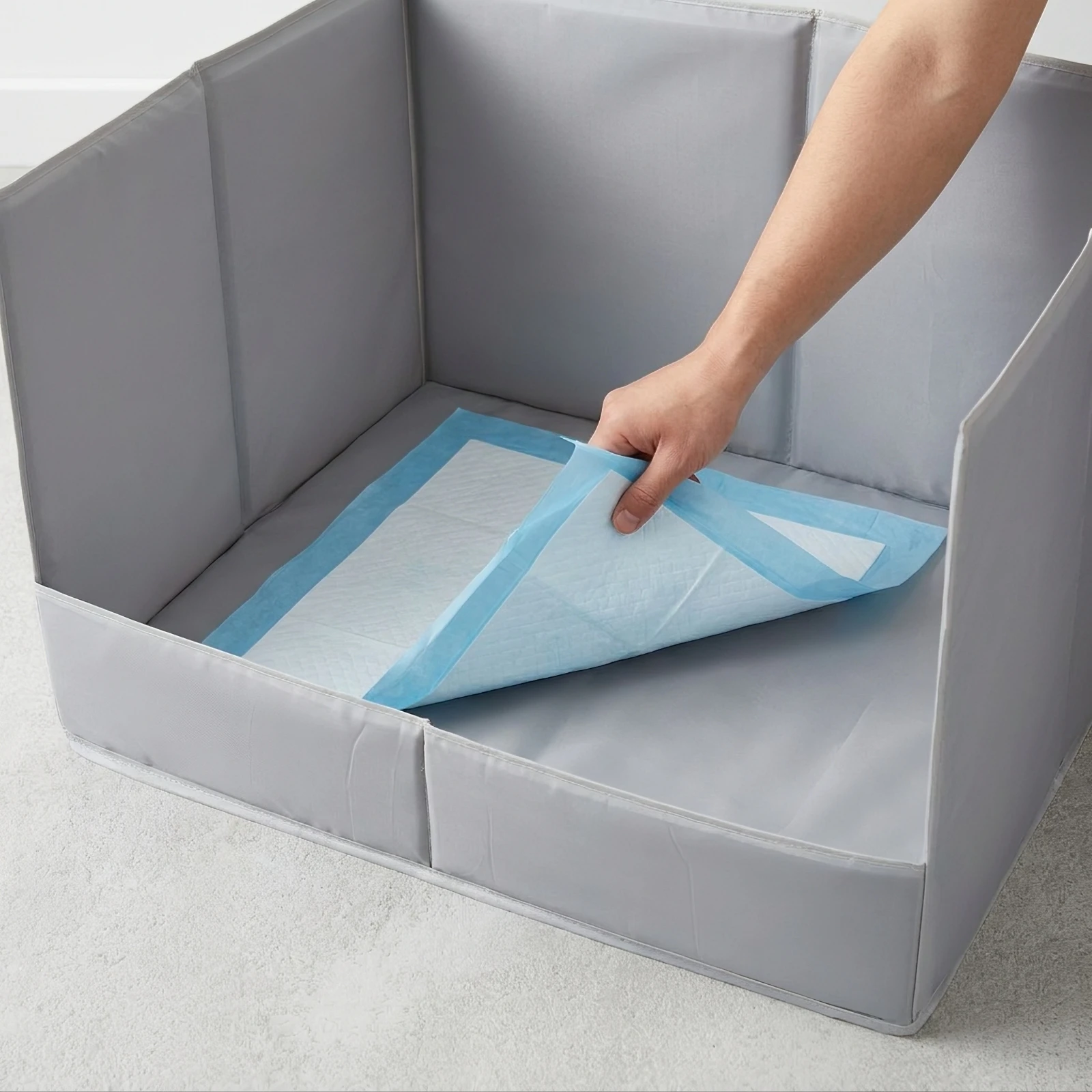 caixa-sanitaria-dobravel-para-animais-de-estimacao-impermeavel-com-suporte-para-tapete-higienico-portatil-para-caes-uso-interno-apartamentos