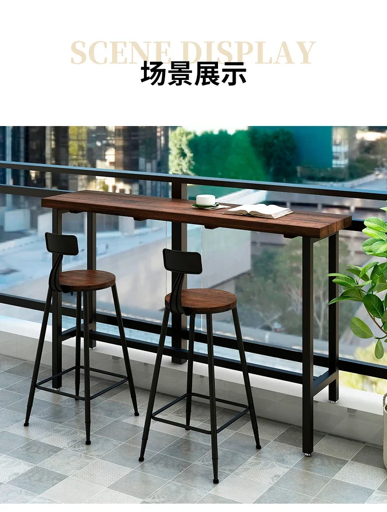 Standing Table Cool Bar Kitchen Folding Tables Led Room Decor Coffee Dining Dj Booth High Counter Gold Party Buffet Furniture