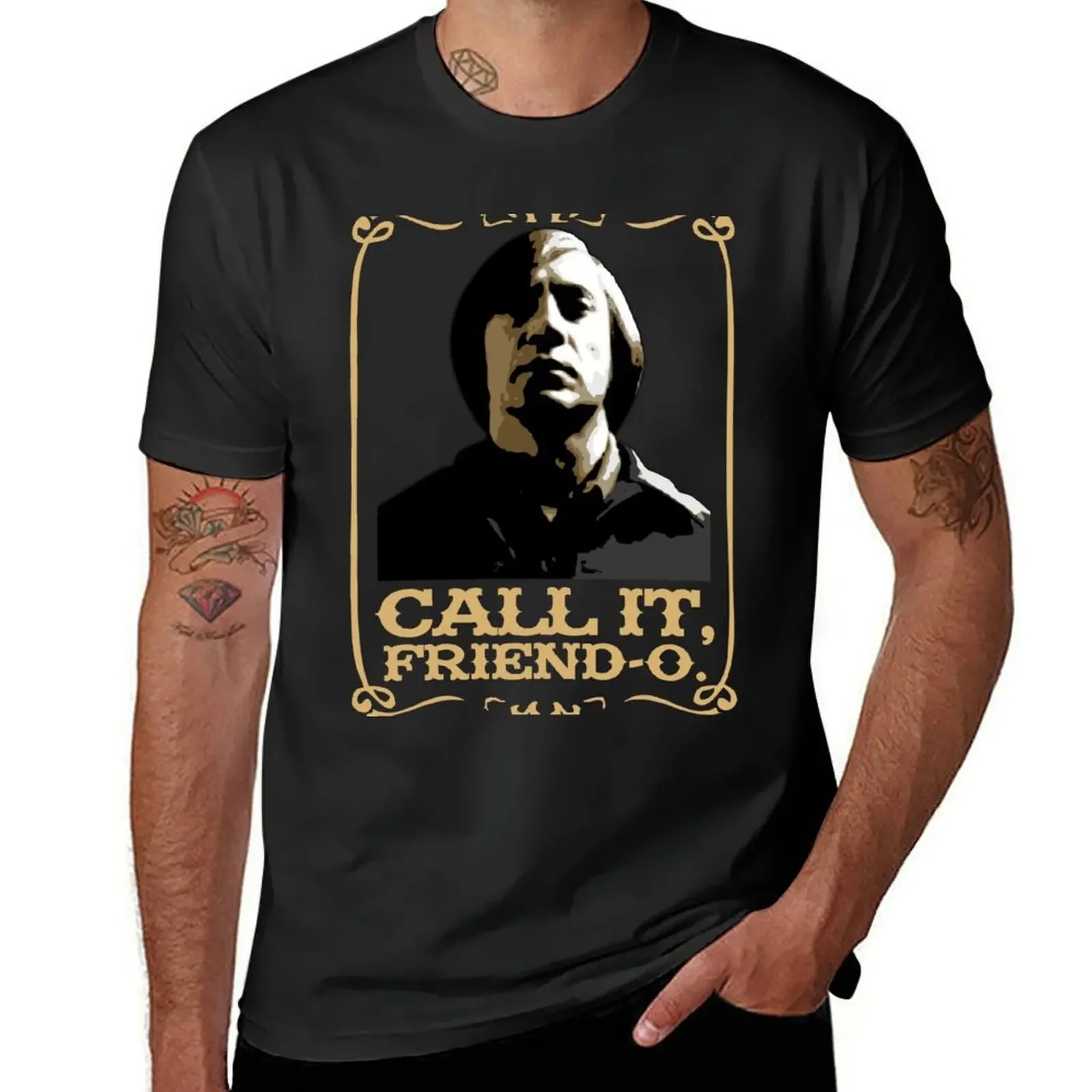 

Anton Chigurh - Call it, Friend-o. T-Shirt cotton graphic tees anime tshirt man t shirt t shirt for men