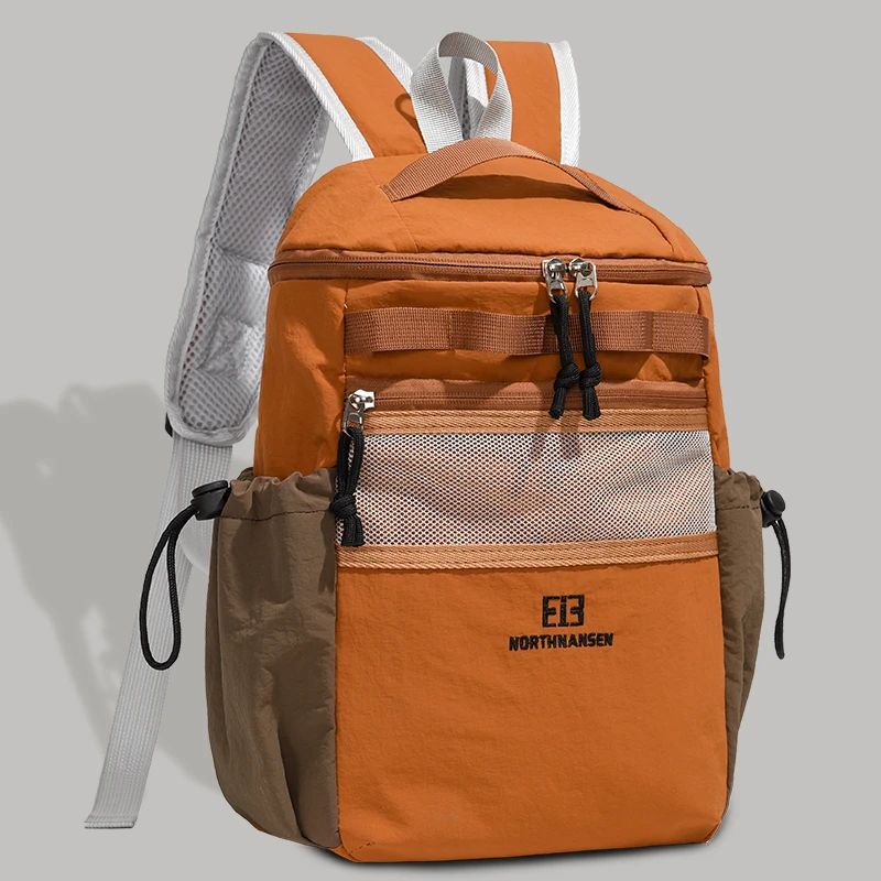 Zaino da esterno in nylon ultraleggero alla moda transfrontaliero, adatto per viaggi e tempo libero, uno zaino leggero per studenti