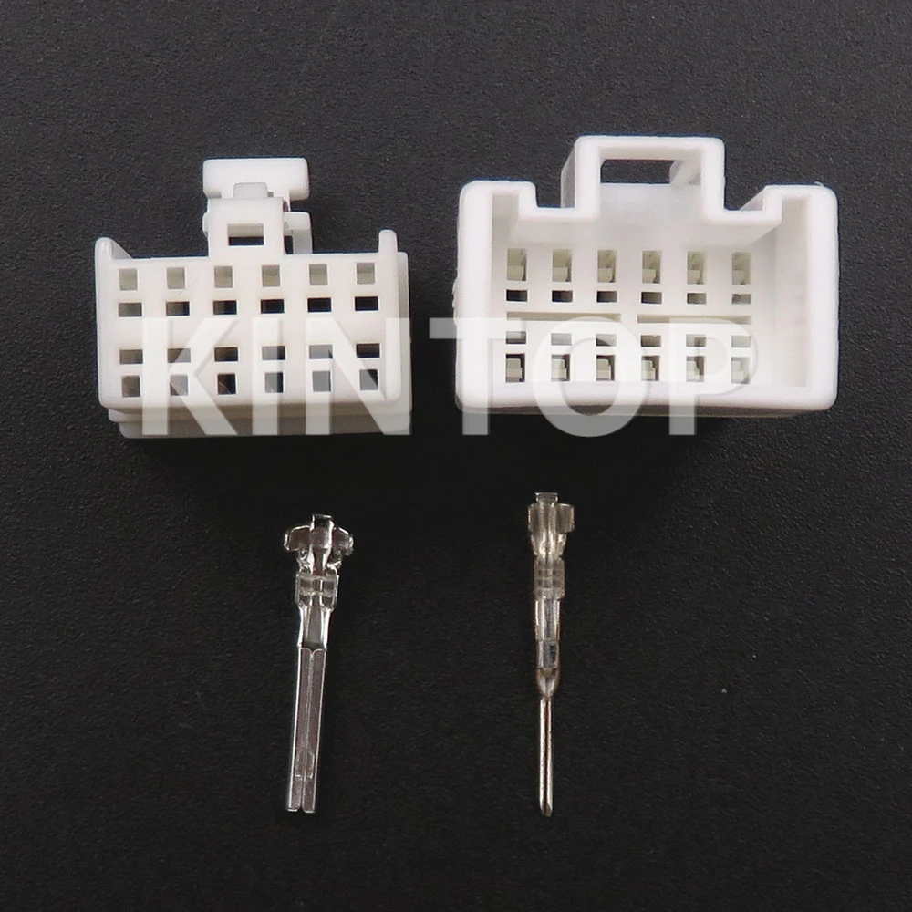 1 Set 12 Pins 1.2 Series Car Wire Connector with Terminal White Auto Male Female Docking Unsealed Socket AC Assembly With Wires