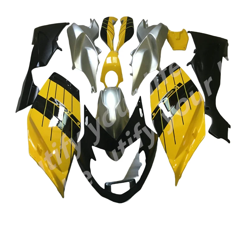 Body Kits for BMW K1200S 05 06 Motorcycle Fairing for BMW K1200S 2007 yellow black Bodywork K 1200 S 2005 - 2008