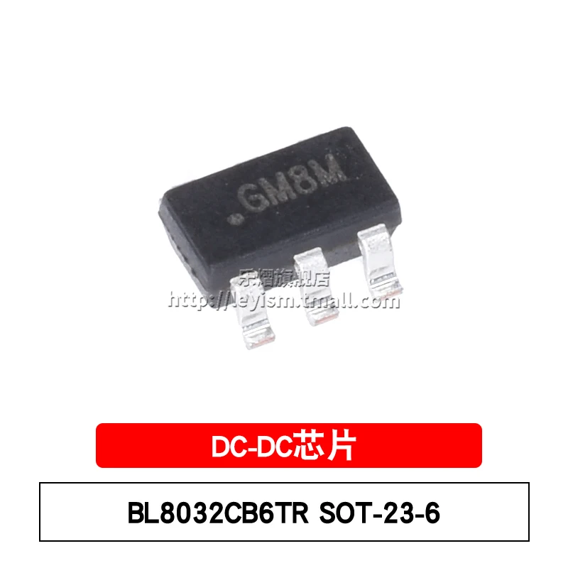 10Pcs BL8032CB6TR SOT23-6 Gm ** Originele Chip