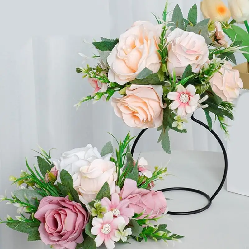 91AF 20см свадебной табличный букет