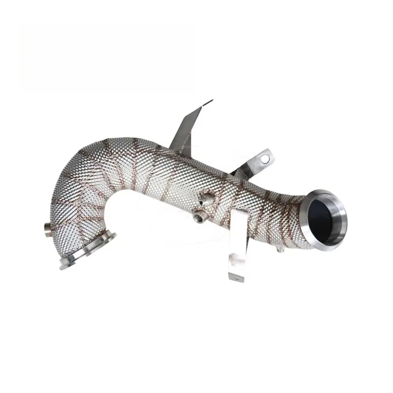 

Exhaust Downpipe for AMG A45 A45S W177 2019+ with Heat Shield Performance Car Part