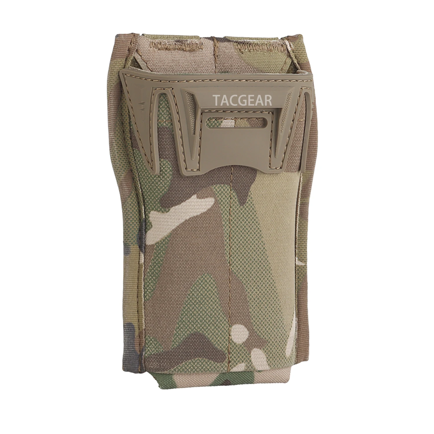 TACGEAR Prince AR M4 5.56 Single Mag Pouch quick one-handed magazine retrieval Compatible with Molle Belts Plate Carriers Vest