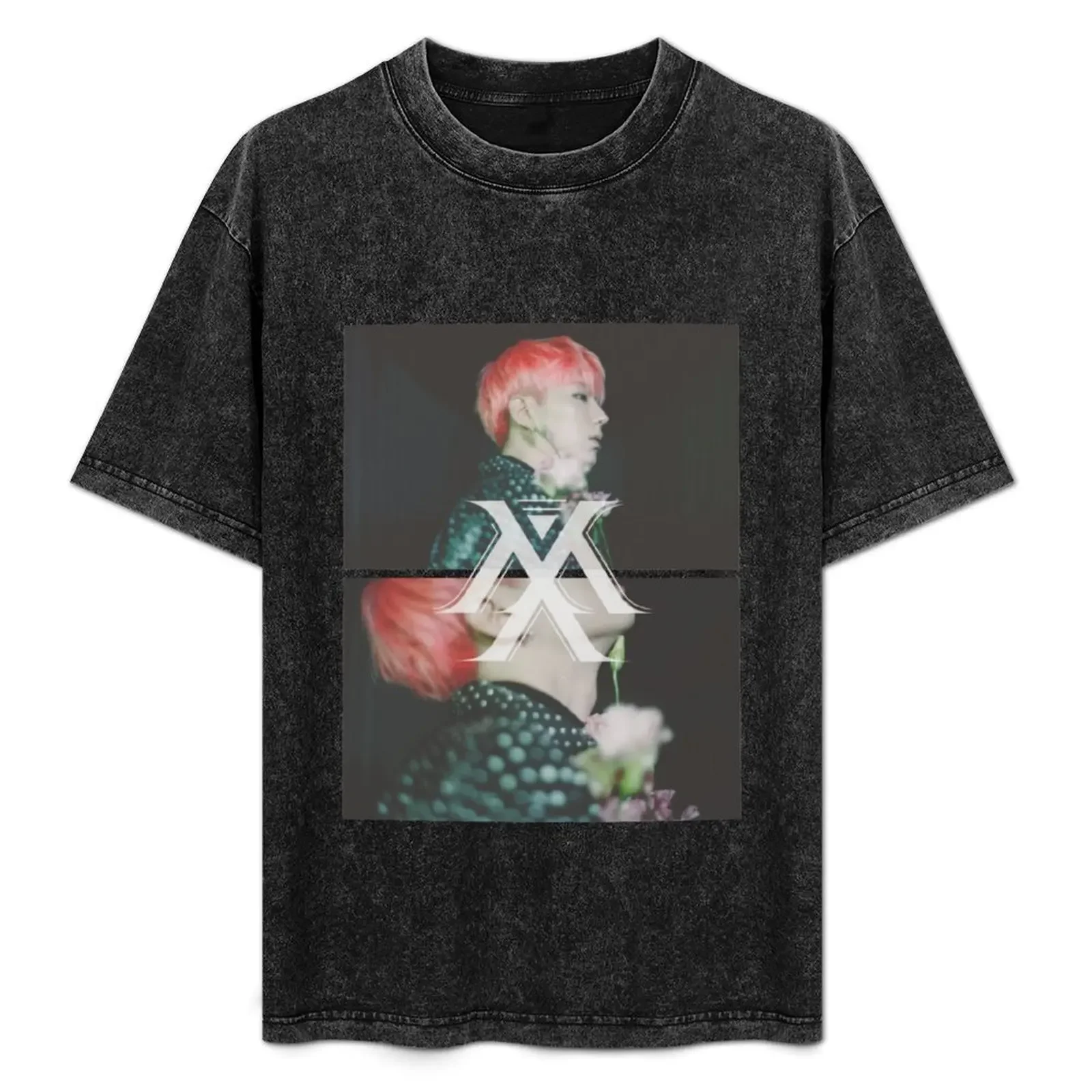 

Monsta X | Kihyun T-Shirt boys whites Luxury man tees t shirts for men pack