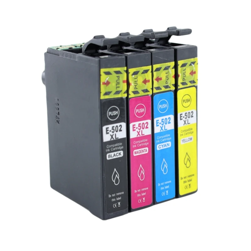 Совместим с картриджем Epson T502XL 502 502XL T502 XP 5100 XP 5105 WF2860 WF2865 принтера
