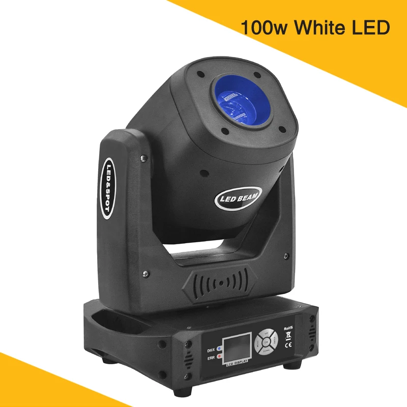 100w Led Moving Head Gobo Stage Light Prism Dmx Projector Outdoor Stage Spotlight Disco Effect Beam Lighting