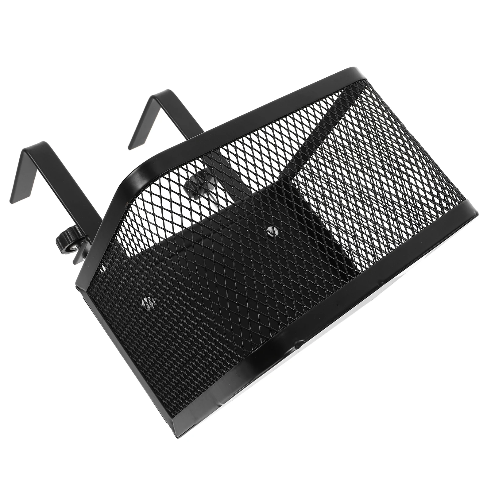 

Drawer Storage Box Desk Cable Organizer Outdoor Clamp on Shelf Basket Carbon Steel Tray