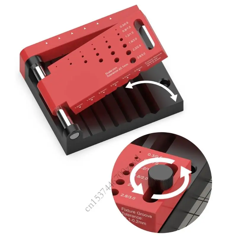 คู่มือการขุดเจาะโลหะที่ถูกต้องตำแหน่งตำแหน่งตำแหน่งหลุมเจาะสำหรับงานไม้และโครงการ DIY ด้วยการวางตำแหน่งที่เหมาะสม P9YB