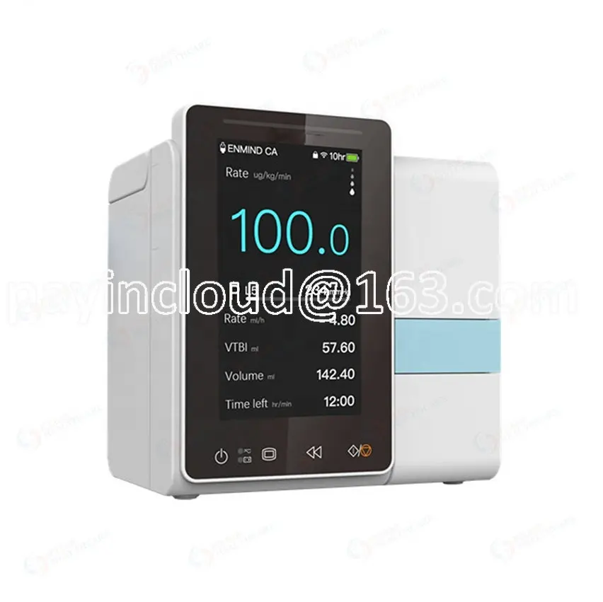 Infusion Pump 4.3inches Touch Screen Hospital Clinical Waterproof Fusion Pump