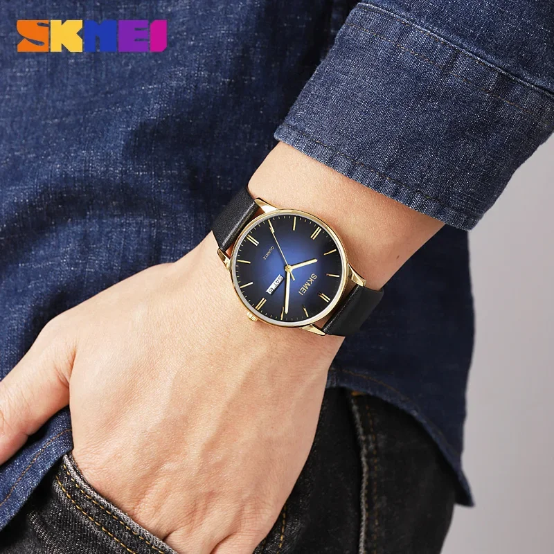 SKMEI 2250 Luxury Sport Waterproof Calendar Week Movement Mens