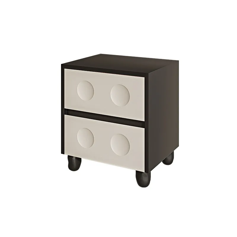 

Cobble bedside table small household bedroom solid wood sofa edge few