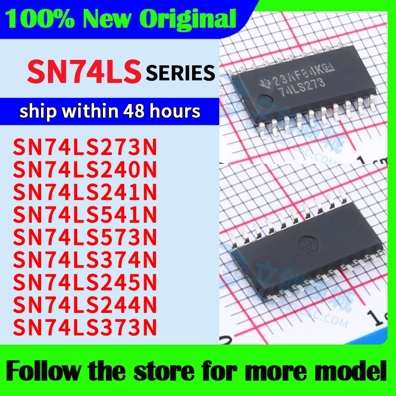 SN74LS273N SN74LS240N SN74LS241N SN74LS541N SN74LS573N SN74LS374N SN74LS245N SN74LS244N SN74LS373N Alta calidad Nuevo