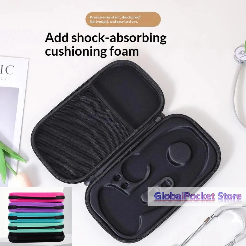 

[TG823]Stethoscope Case Shockproof Stethoscope Bag Travel Portable Carrying Case Lightweight Stethoscope Storage Bag Organizer