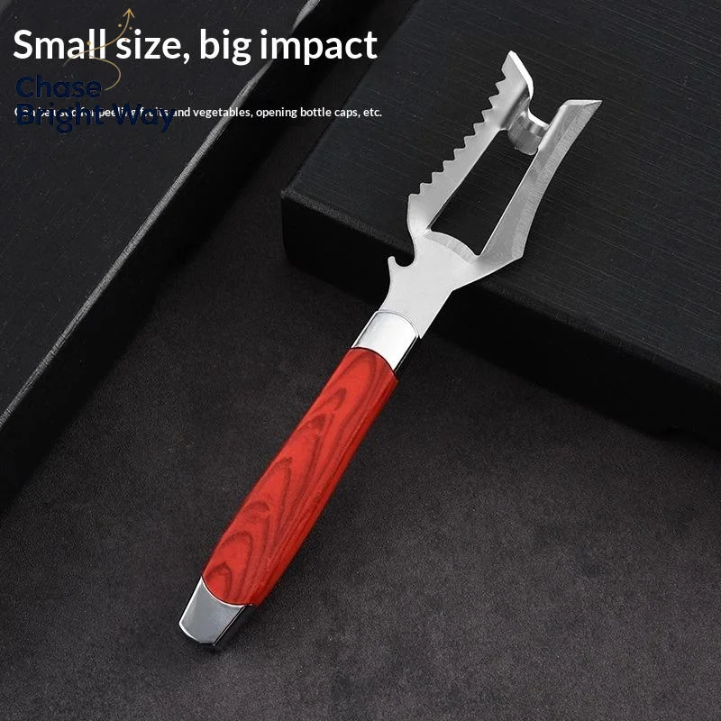 Stainless Steel Pineapple Eye Remover Tool Dual Use Fruit Peeler for Home Commercial Pineapple Cucumber Processing
