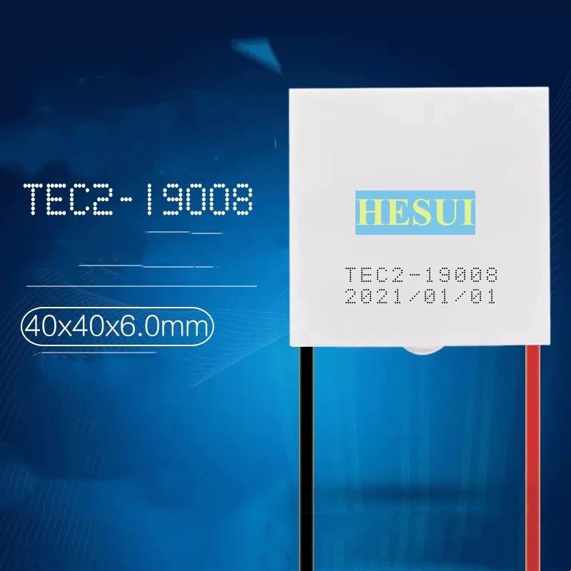 TEC2-19008 Double-layer semiconductor cooling sheet DC 12V super temperature difference 40*40*6.0