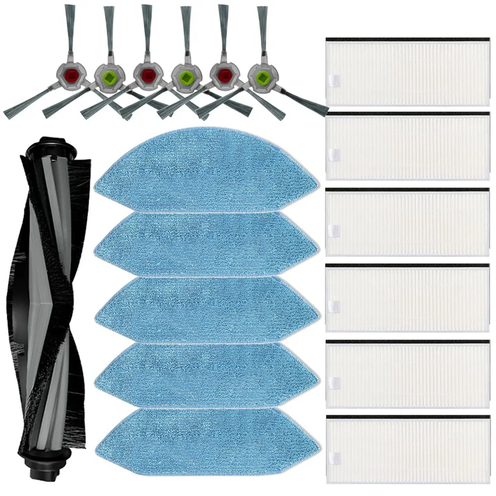 ロボット掃除機の交換,ブラシ,メインブラシ,モップアクセサリー,ecovacs deebot ozmo,u2,gn22,u2 pro