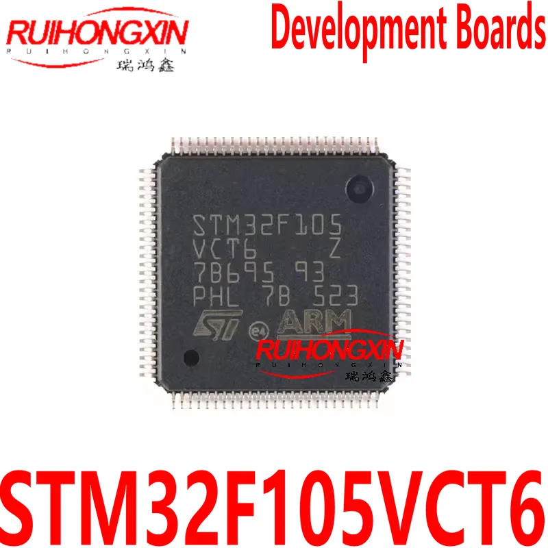 Original authentic STM32F105VCT6 LQFP-100 ARM Cortex-M3 32-bit microcontroller MCU