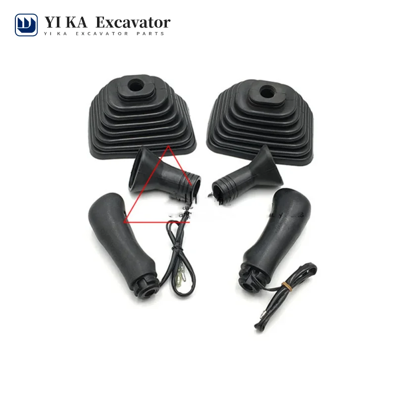 

Для Sany SY55 65 75 215 365, ручка джойстика, клей, пилотная загрузка, пресс-плита, детали экскаватора, бесплатная доставка