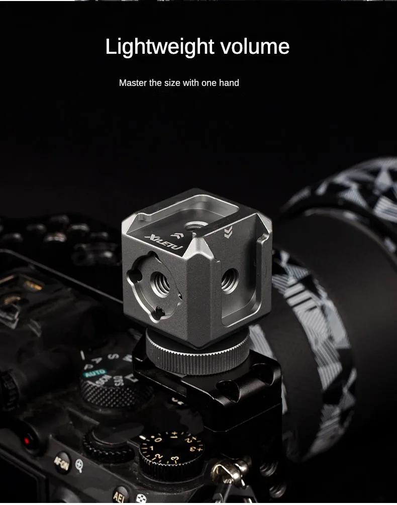 Schnell spanner Nato Rail Clamp Kalt schuh halterung 1/4 Gewinde Monitor halterung für Magic Arm SLR Kamera Käfig Stabilisator Zubehör – Detail 17