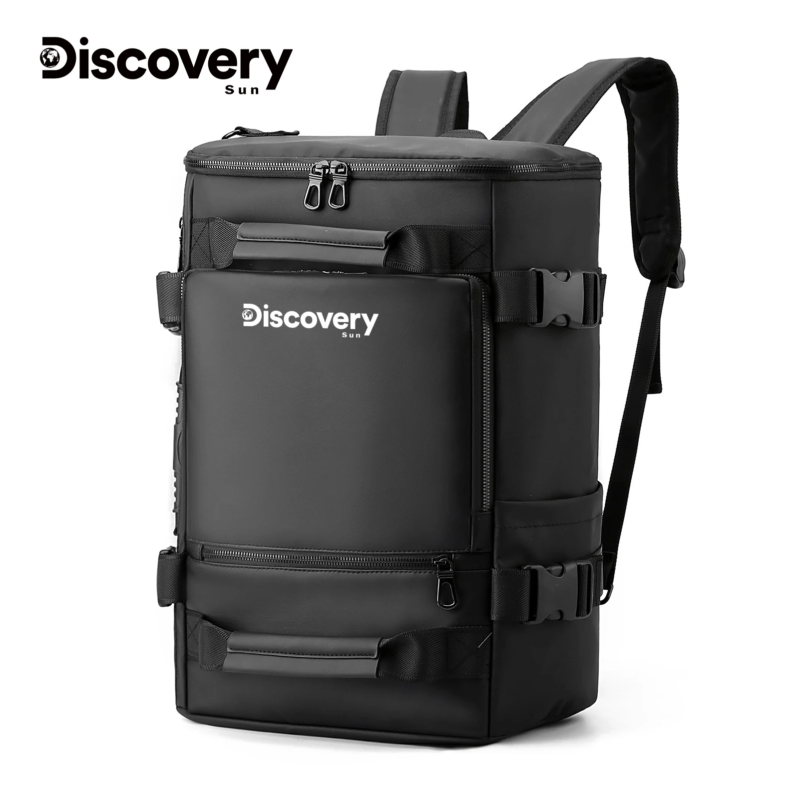 DISCOVERY-SUN Men\'s Backpack Large Capacity Waterproof Travel Bag B Laptop Computer Book Bag Sports Travel Men\'s Backpack