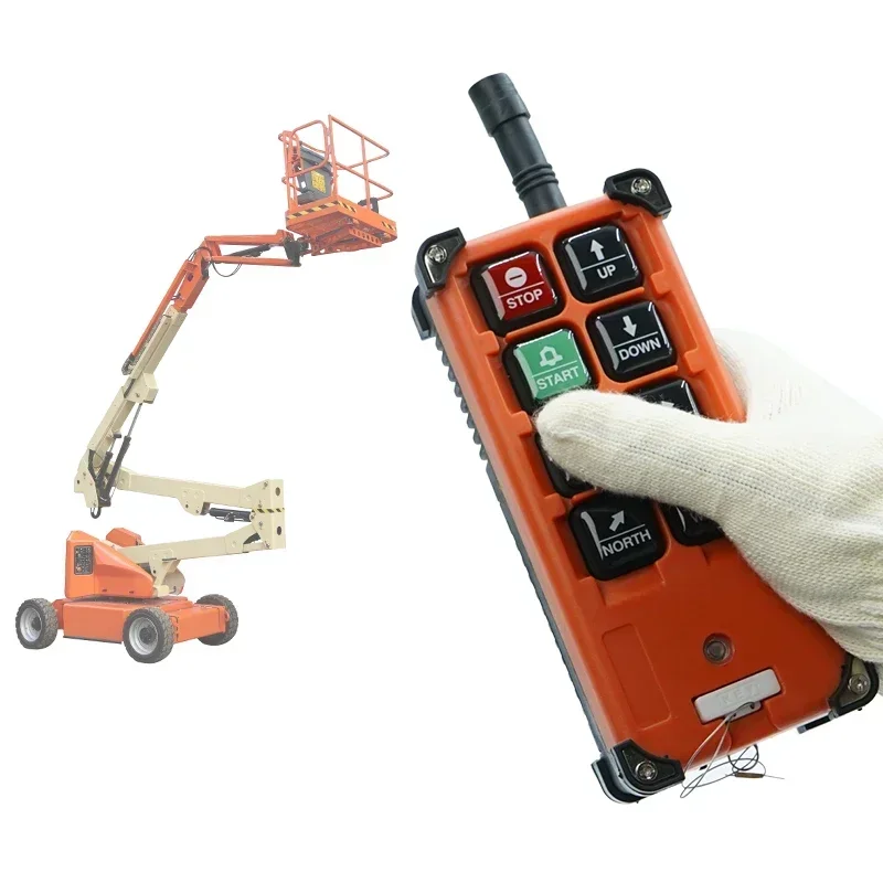 F21-E1B Hot selling 6 channel 1 transmitter and 1 receiver overhead crane lift industrial radio smart remote controller