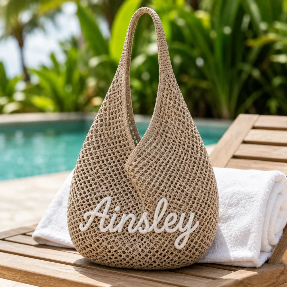 Personalized Name Rope Embroid - Women Bags Name review and price