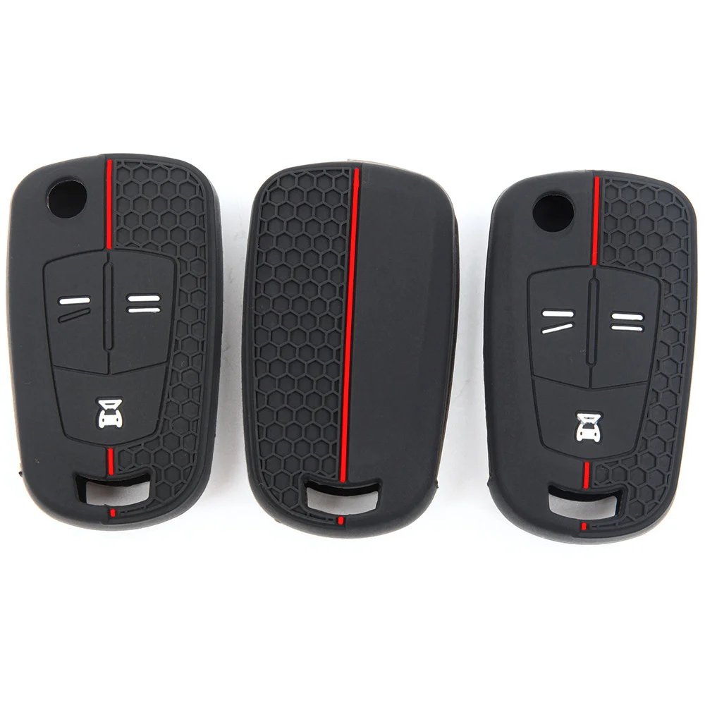 For Opel Astra Zafira Corsa Vectra Meriva Insignia Silicone Remote Fob Holder Premium Protective Scratch Resistant