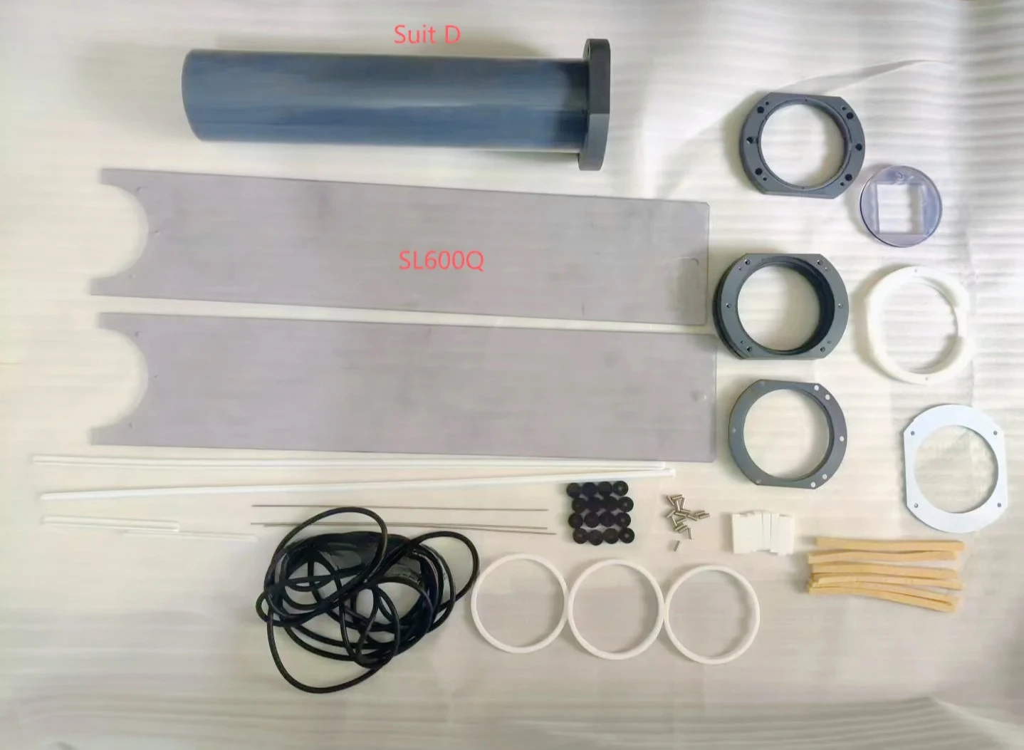 

AQ535L SL600Q Y Axis Sleeve Film Sleeve Pad Seal Ring Set White Strip CF5 Bearing Sealing Parts for Sodick EDM Machine for