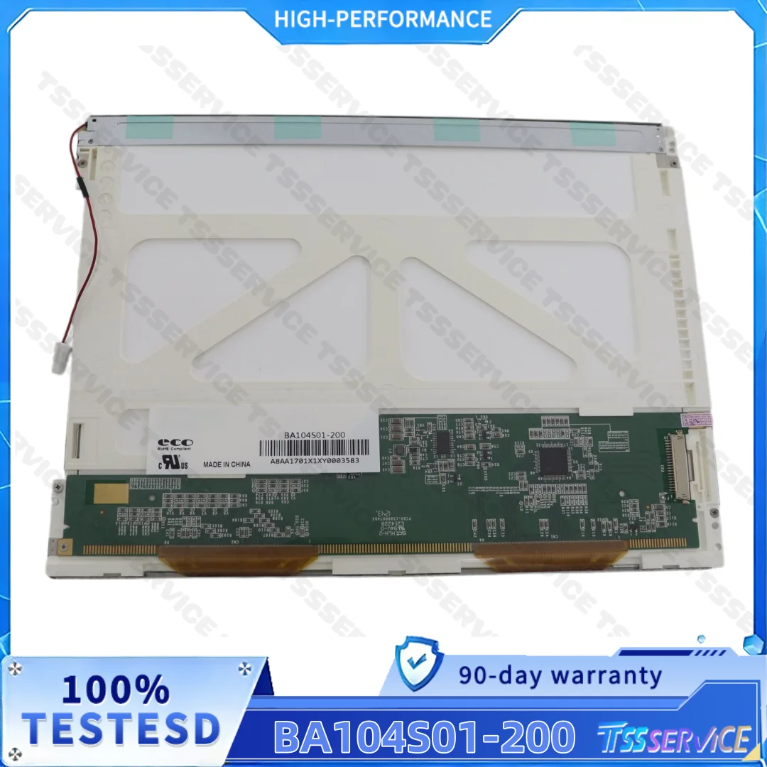 BA104S01-200  10.4 inch TFT LCD with 800*600 Resolution for Industrial Applications