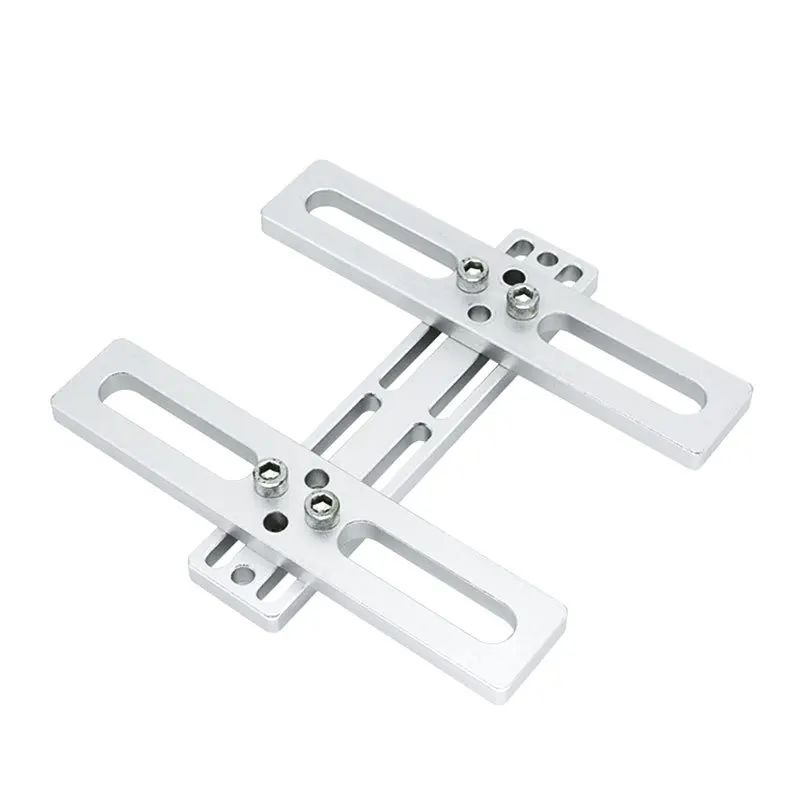 Adjustable Aluminum Robot Arm Bracket Vacuum Suction Cup Holder Thickened Jig Plate for Industrial Automation Accessories
