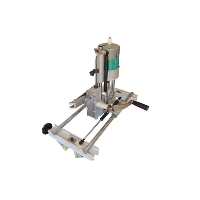 Máquina portátil do núcleo da fechadura da porta da máquina de encaixe da fechadura da porta para trabalhar madeira