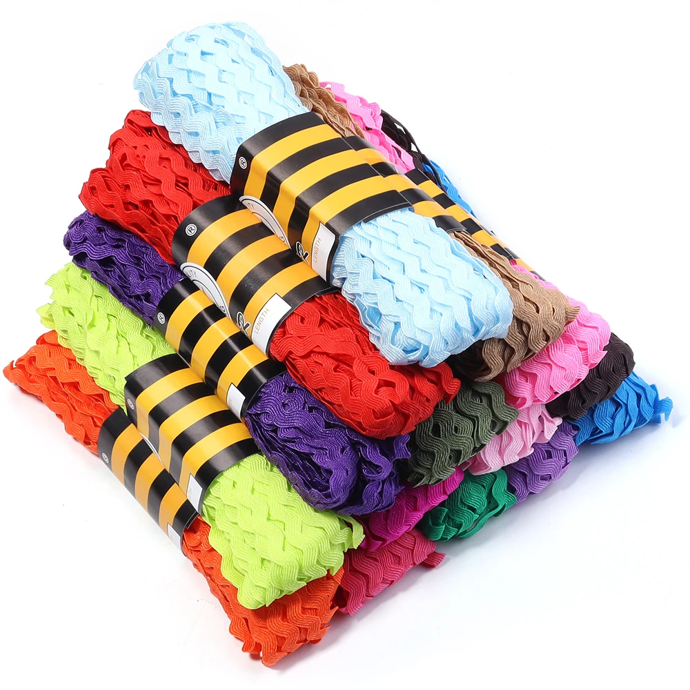 15yards 5cm Ric Rac Trim Ribbo - Sewing Zigzag ulasan dan harga