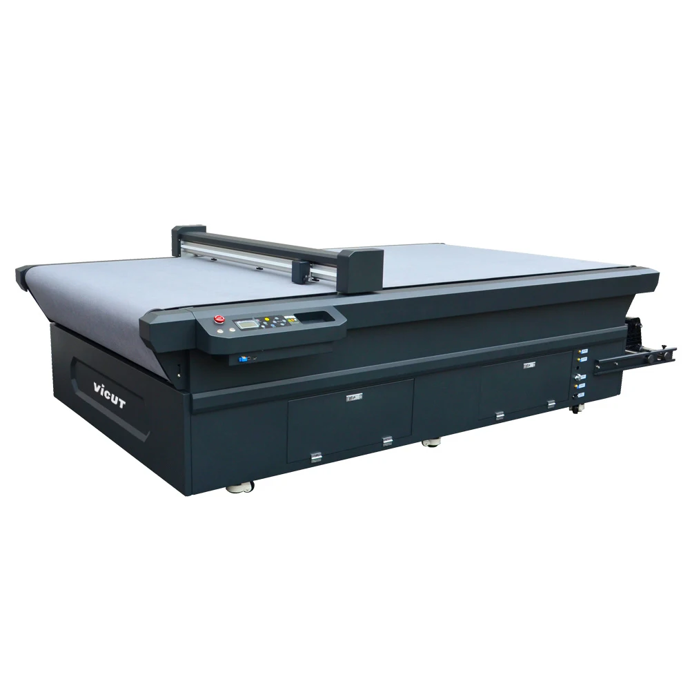 China Supplier Digital Flatbed Cutter Die Cutting Machine PPF/Traffic Sign Flatbed Cutter with Conveyor Table